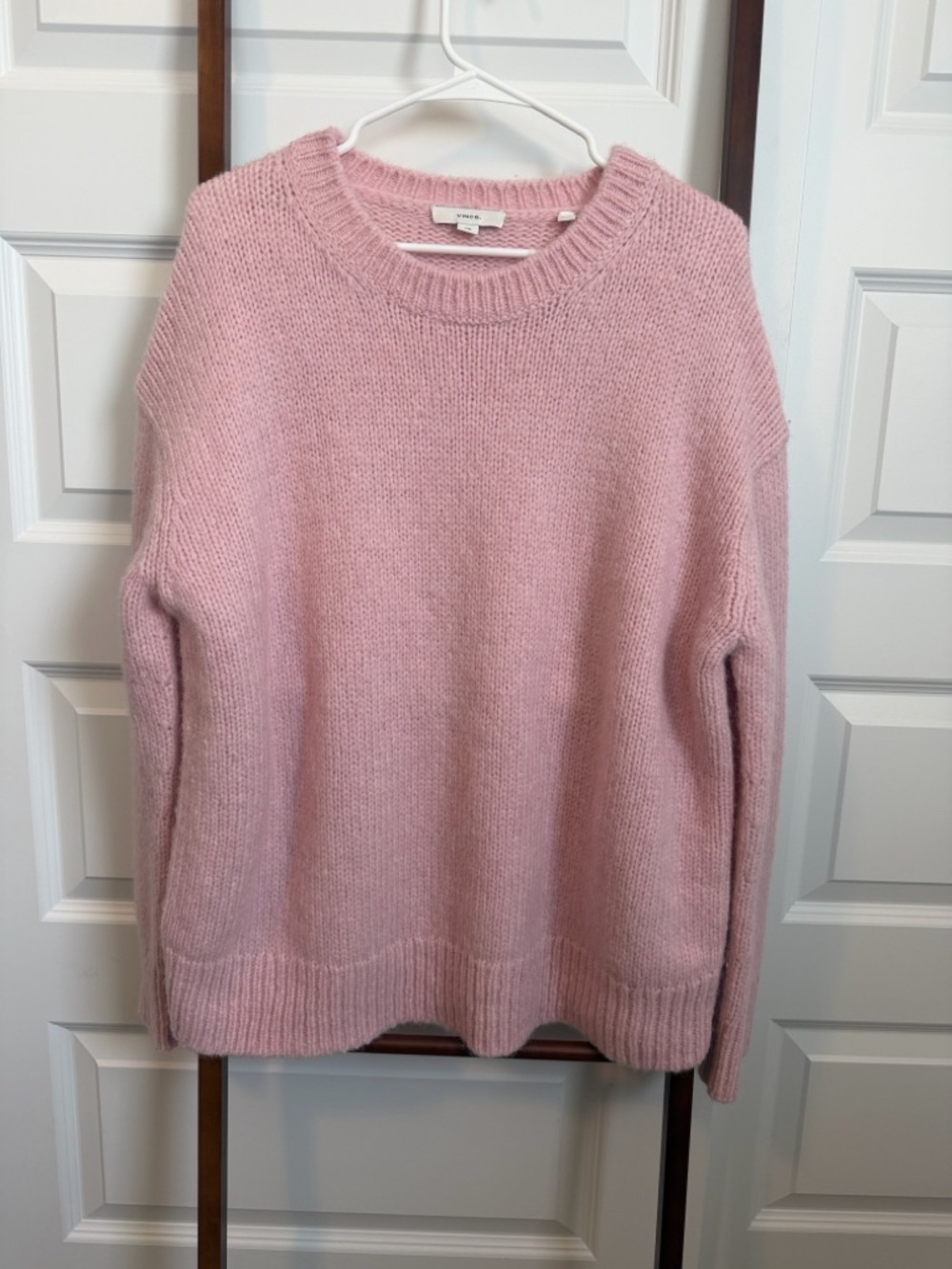 Vince Soft Pink Crewneck Sweater